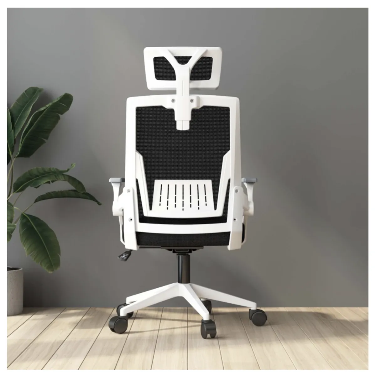 HOMER DESIGN - Silla Oficina Escritorio Ejecutiva Asiento De Memoria con cabecero