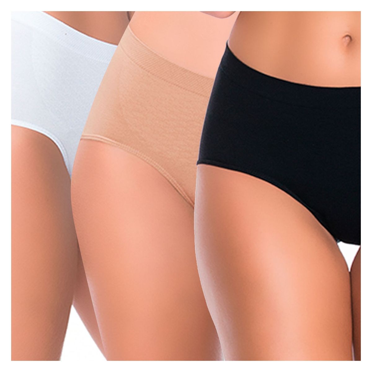 INTIME - Pack De 3 Calzón Mujer Intime