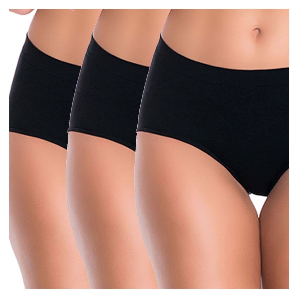 INTIME - Pack De 3 Calzón Mujer Intime