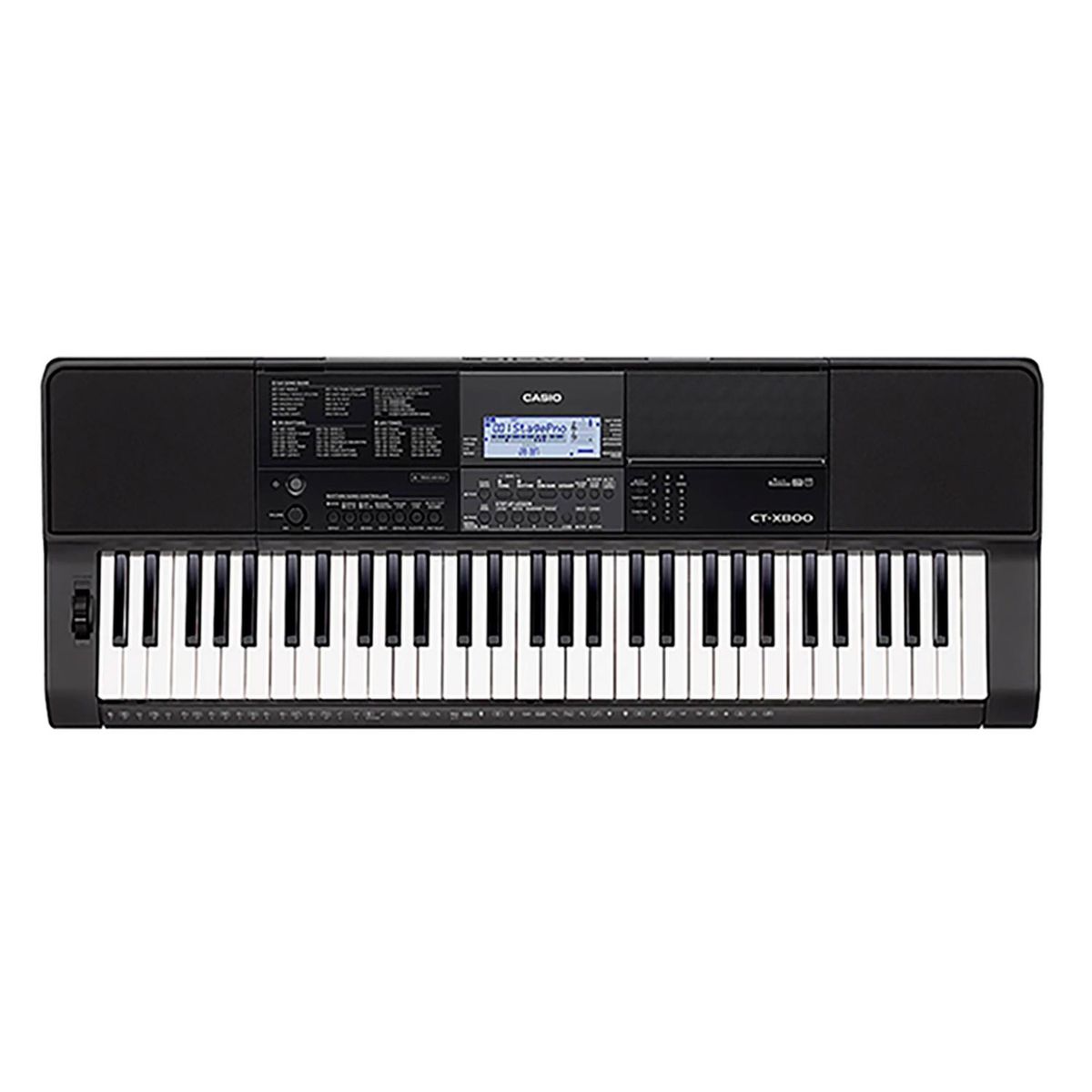 CASIO - Teclado Casio Ct-X800 61 Teclas (incluye transformador)