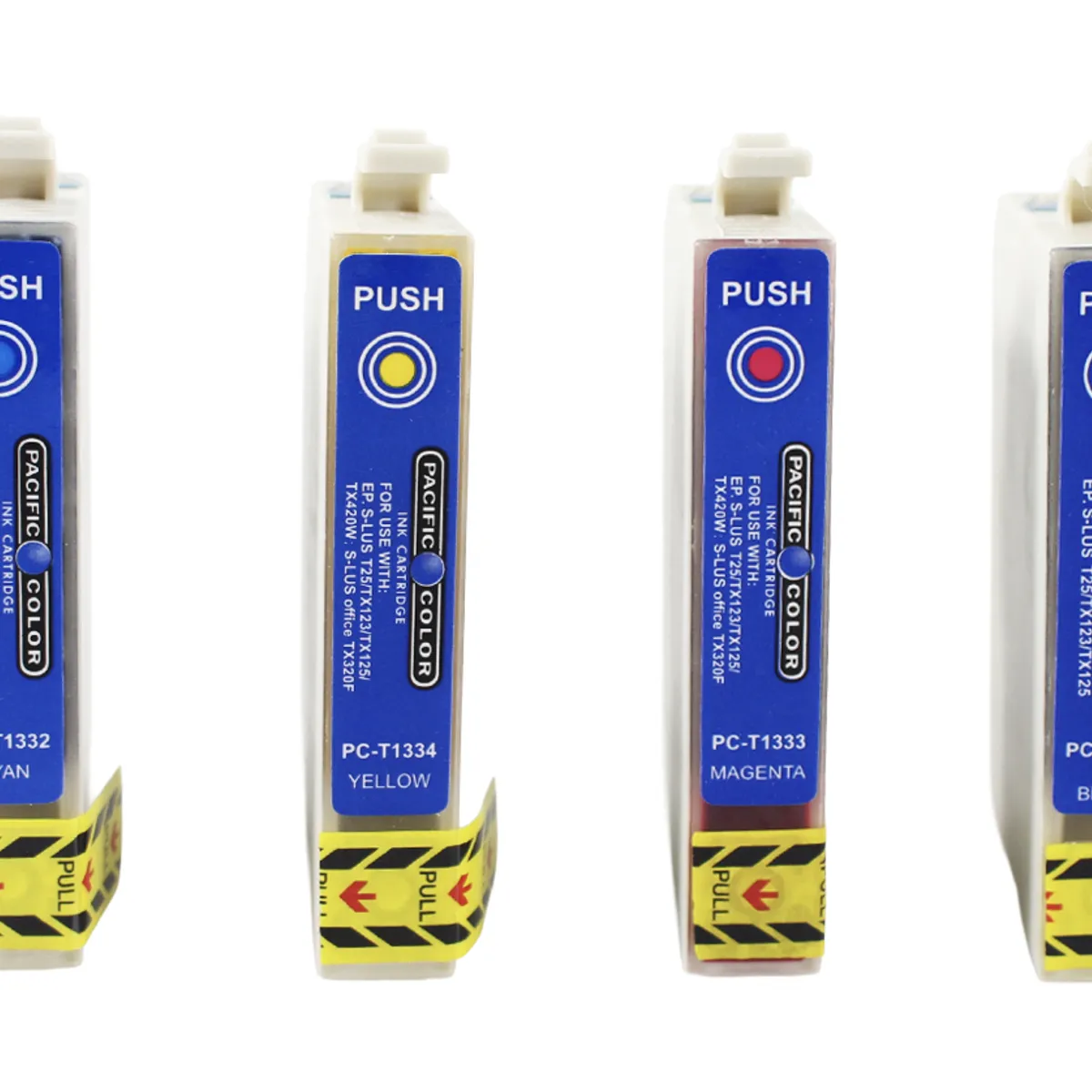 GENERICO - Pack 4 Cartuchos Tintas Alternativos 135 T25 Tx123 125 Epson