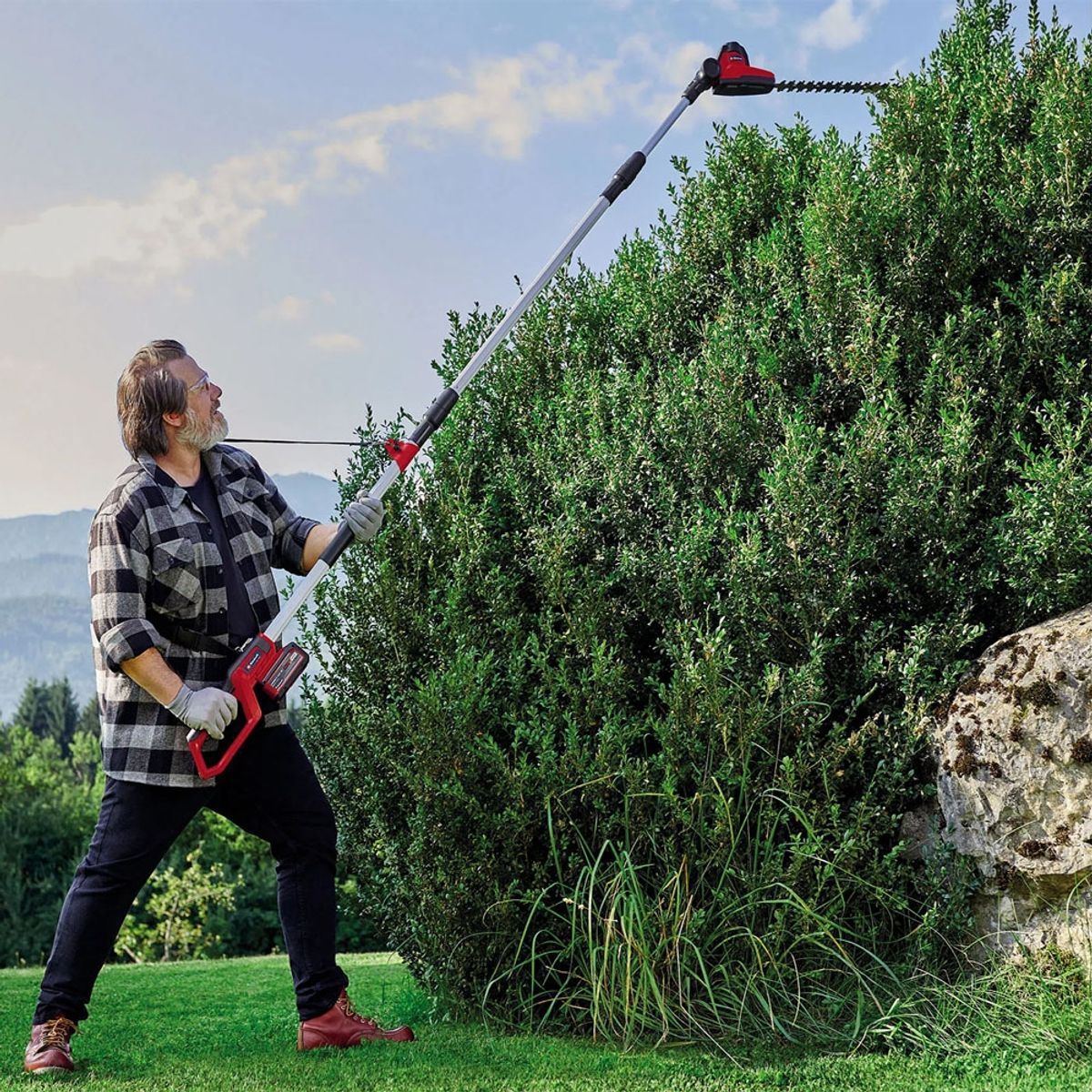 EINHELL - Cortasetos Altura Inalámbrico Einhell Sin Bat.GC-HH 18/45