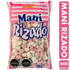 GENERICO - Maní Rizado Fruna - Maní Confitado (bolsa De 500 Gramos)