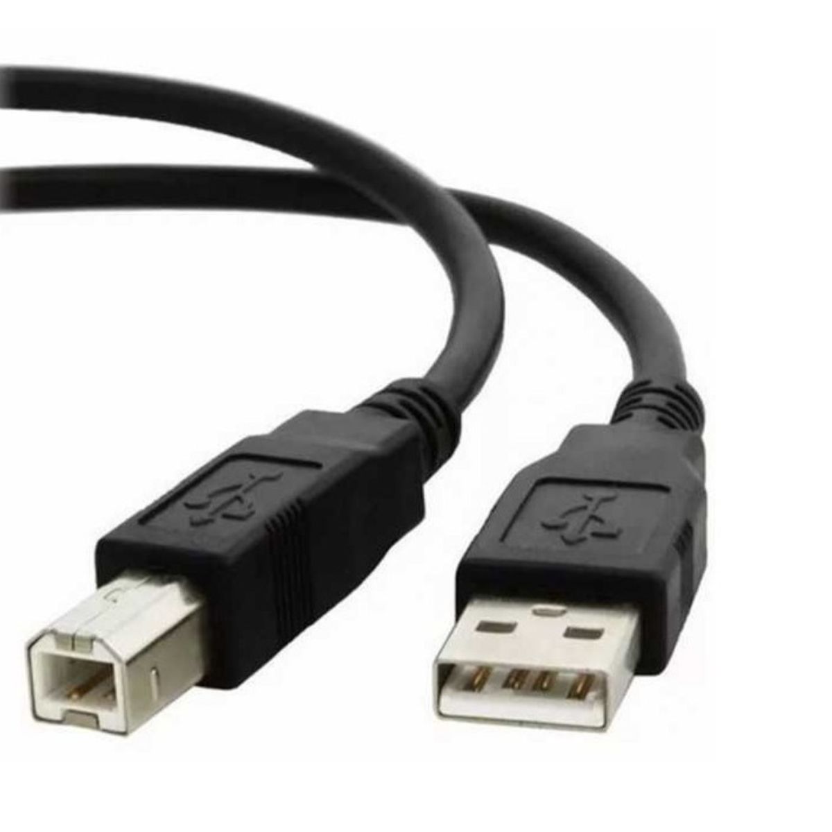 GENERICO - Cable Usb 2.0 Para Impresora Y Scanner A-B  1.5 Metros