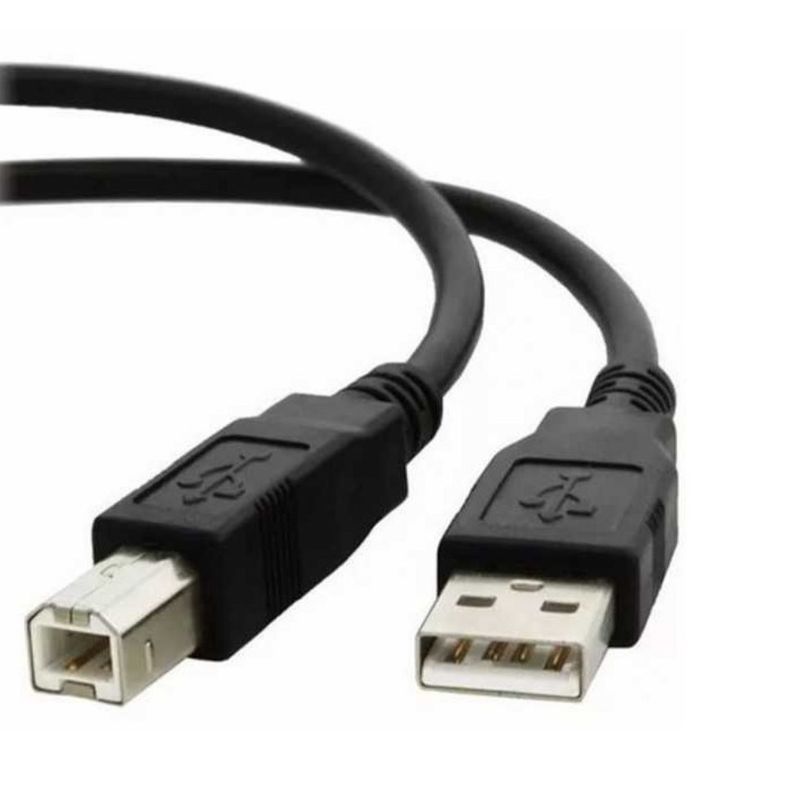 GENERICO - Cable Usb 2.0 Para Impresora Y Scanner A-B  1.5 Metros