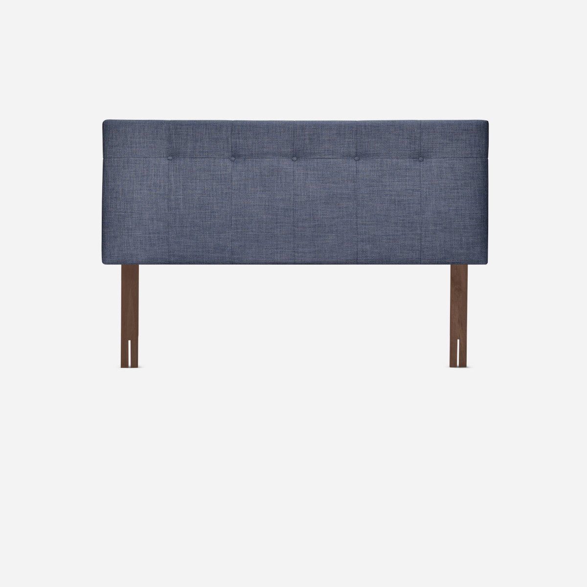 ROSEN - Cama Europea Classique+ King + Respaldo New Bennet Denim