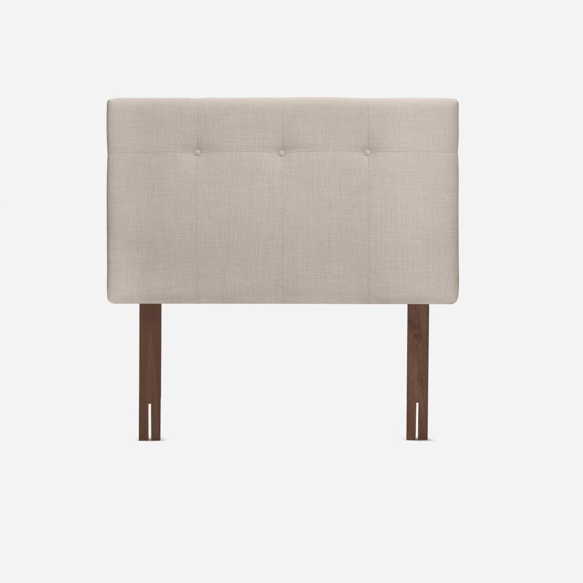 ROSEN - Cama Europea Classique+ 1,5 Plazas + Respaldo New Bennet Nat