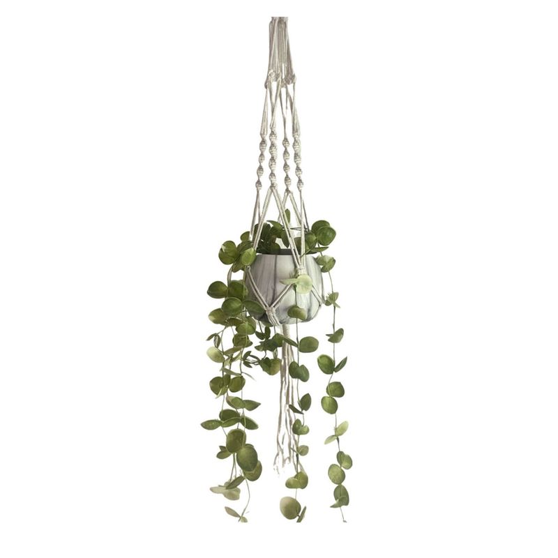 MACRAKO - Colgante de Macramé para tus macetas 120 cm