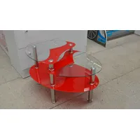 Mesa de Centro de Vidrio Templado Ovalado A25 R7045