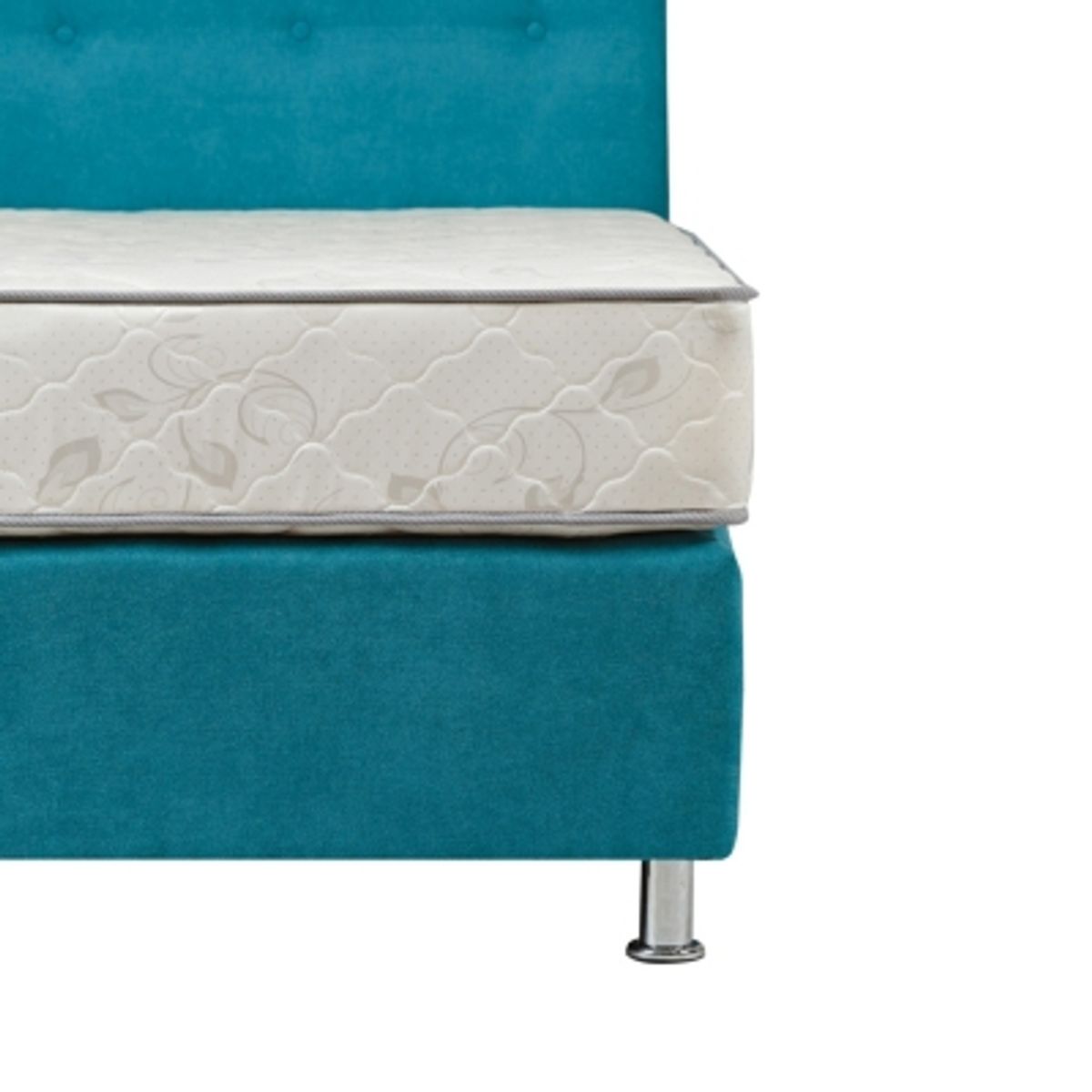 SPOMO - Combo Duplex Alegro T3500 Capitoné 1,5 Plazas Turquesa