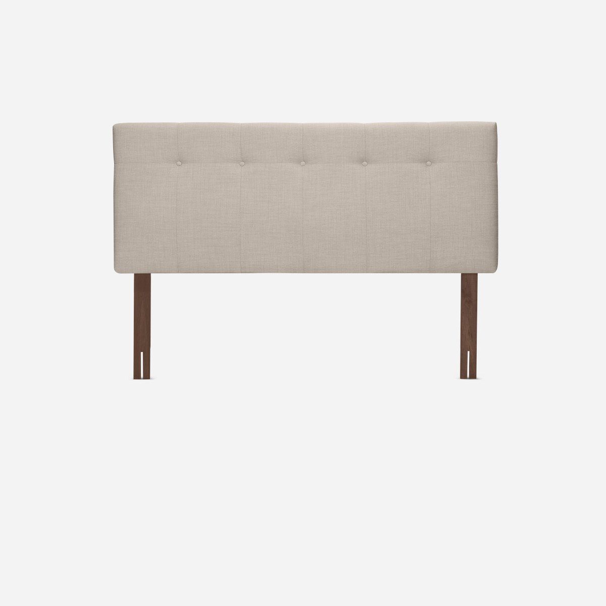 ROSEN - Cama Europea Classique+ 2 Plazas + Respaldo New Bennet Nat.
