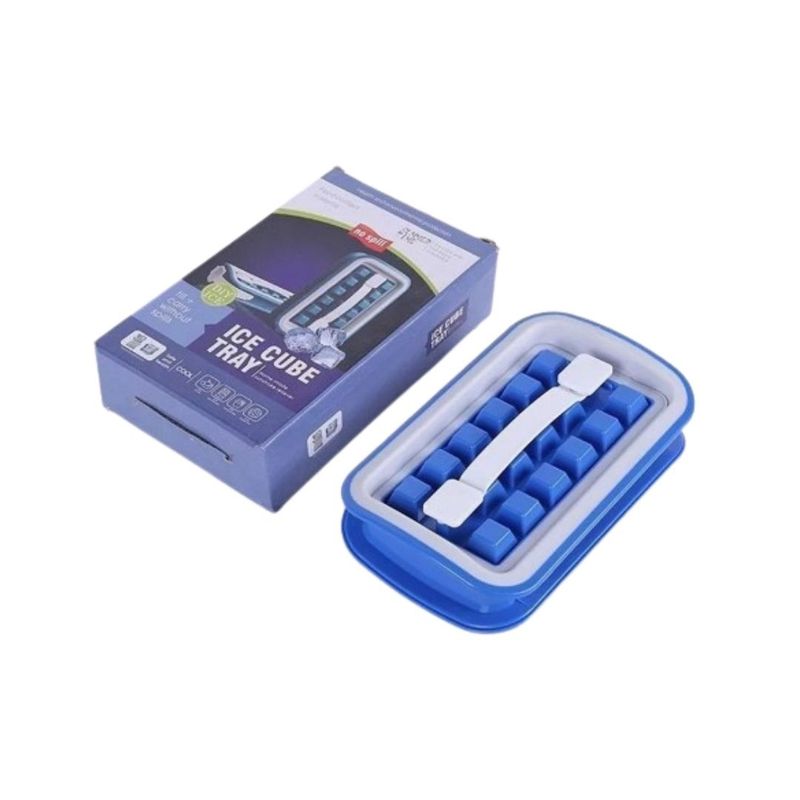 GENERICO - Molde Para Hielo Cubitos Hielera Fabrica Cubos Silicona