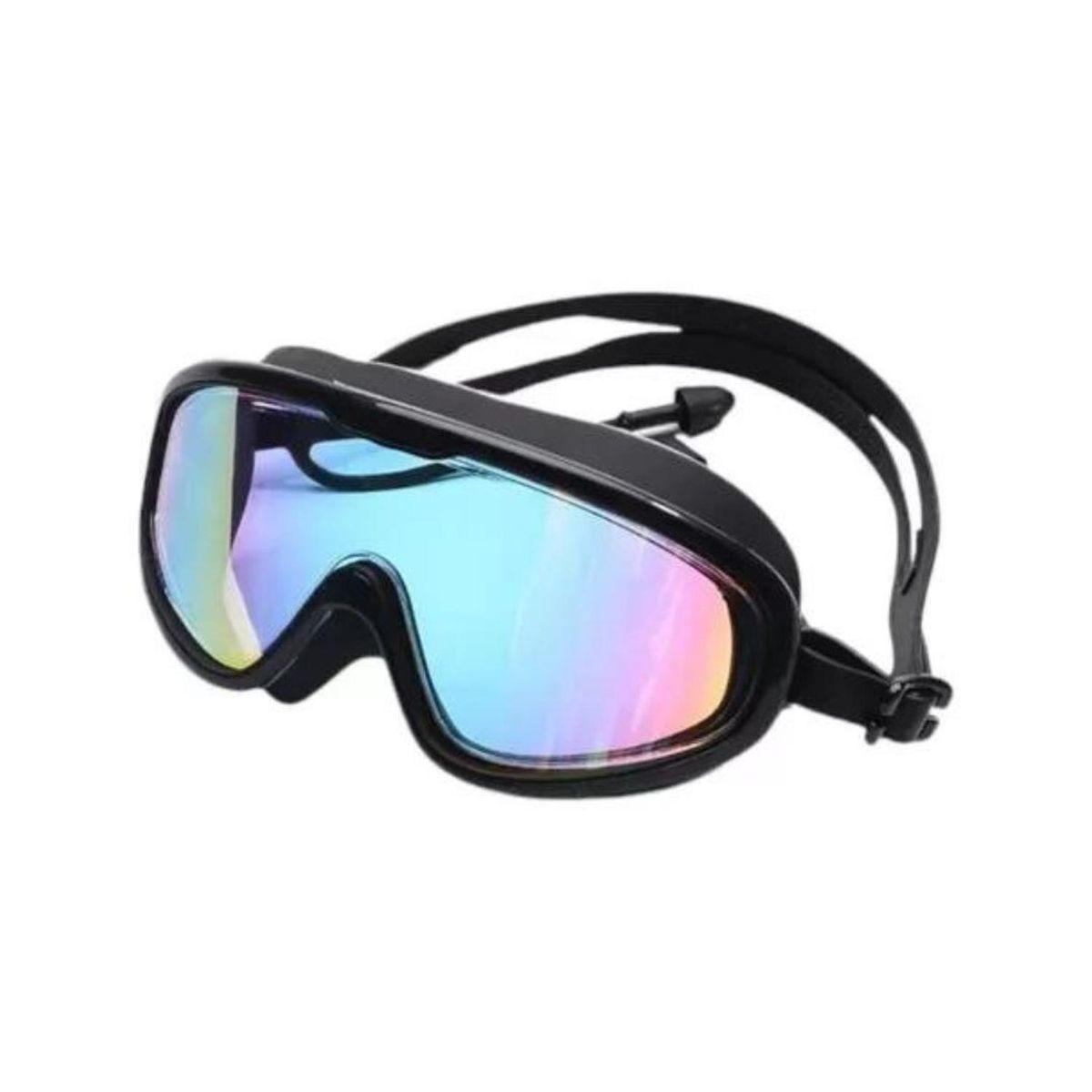 EKOI - Lentes De Natación Con Protección Uv Para Adultos - Negro - Talla Única