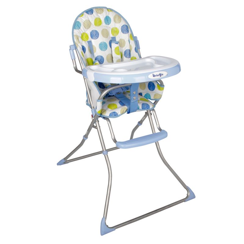 BEBEGLO - Silla De Comer Bebeglo Celeste