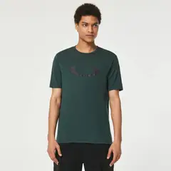 OAKLEY - Polera O-Bold Ellipse Hombre Verde