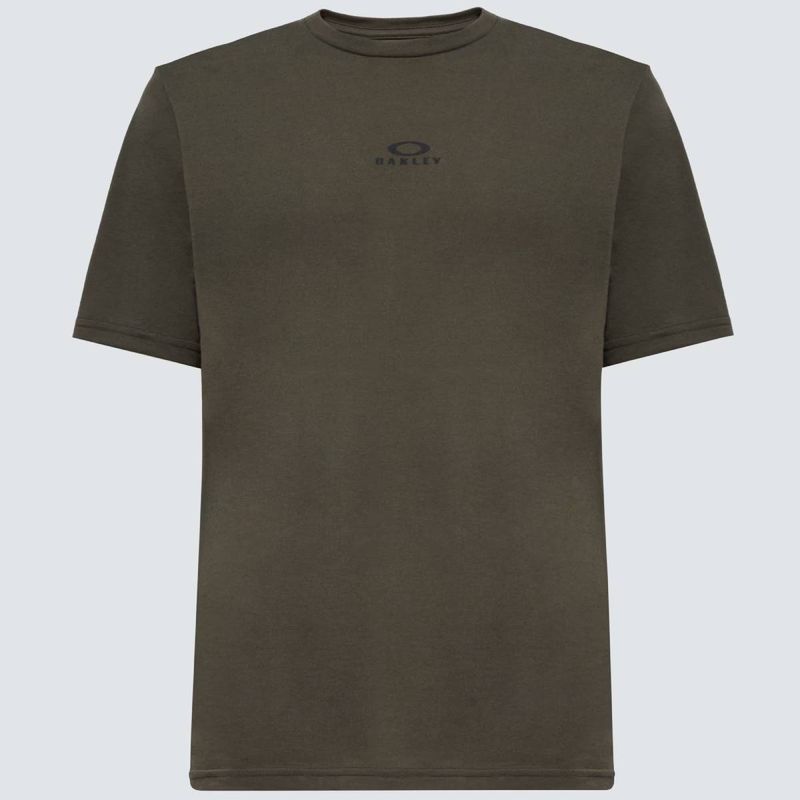 OAKLEY - Polera Oakley Bark New Hombre Verde
