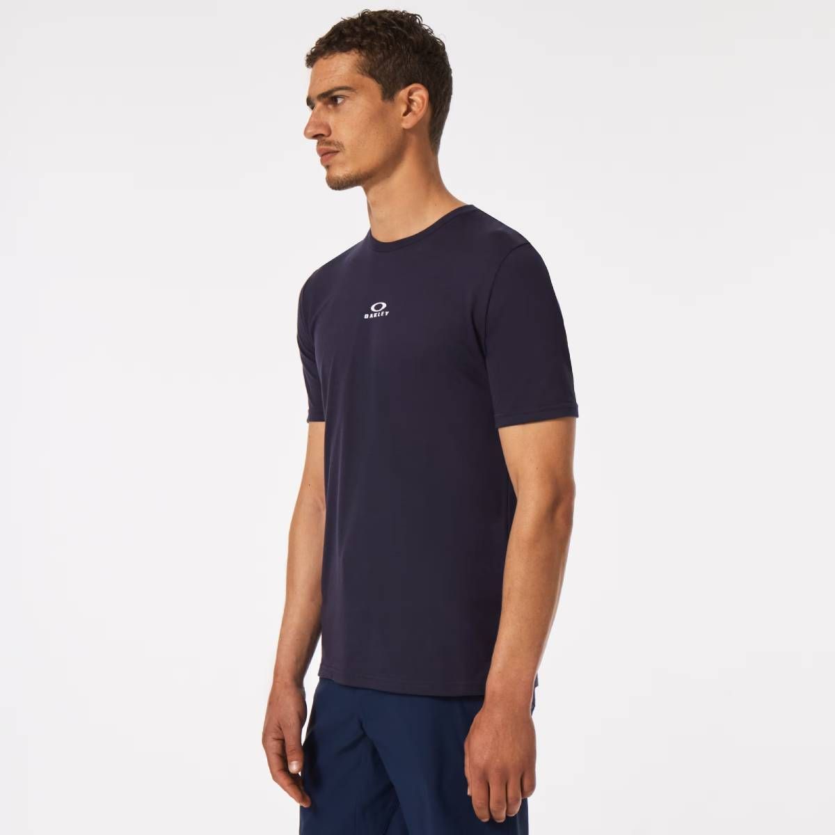 OAKLEY - Polera Oakley Bark New Hombre Azul