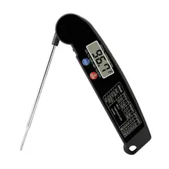 GENERICO - Termometro Digital Cocina Carnes Liquidos Plegable Con Magneto