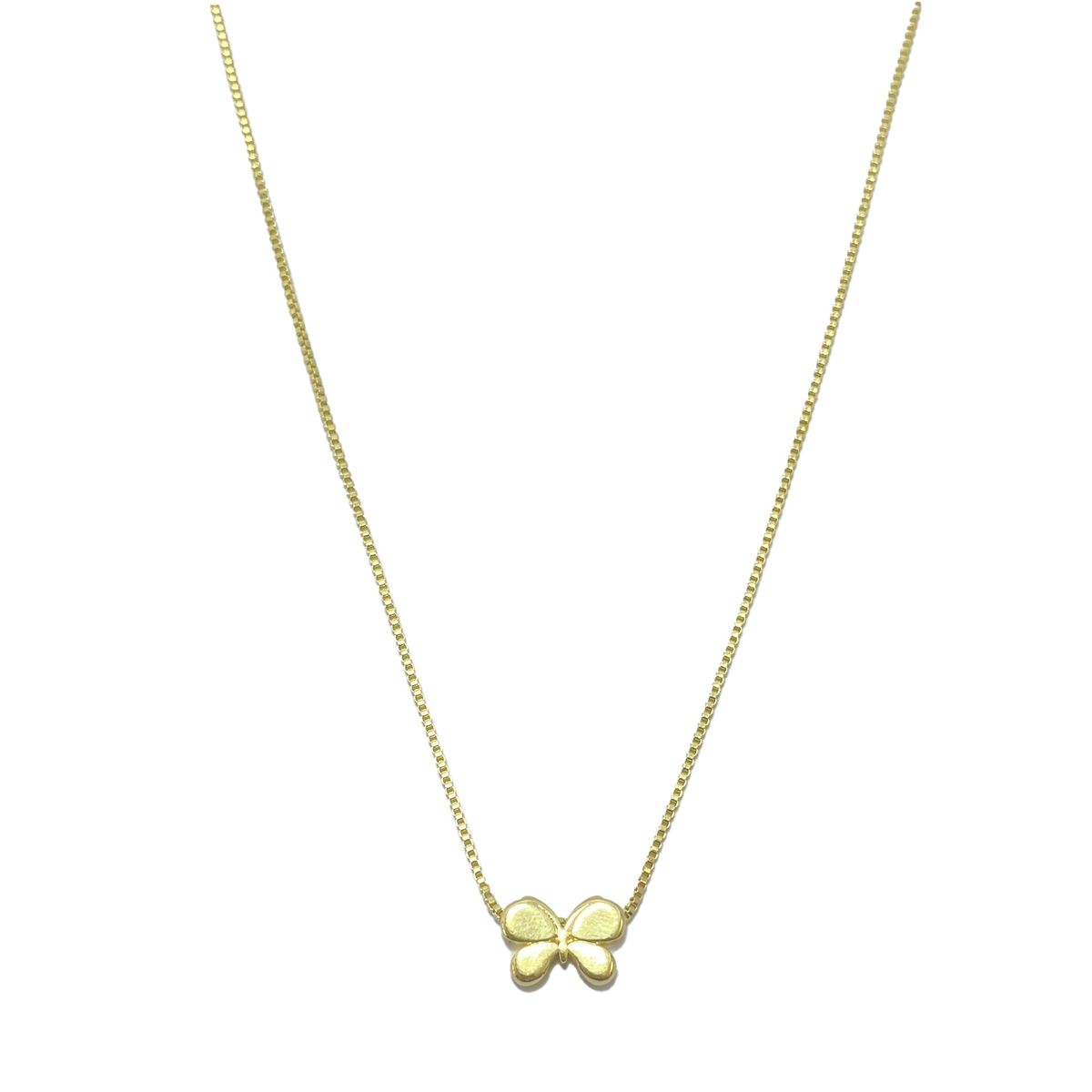 COGGIOLA - Collar Mariposa Enchapado Oro 18K