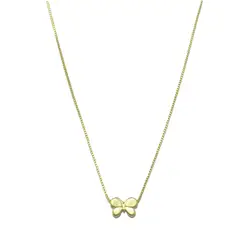 ANDREA COGGIOLA JOYAS - Collar Mariposa Enchapado Oro 18K