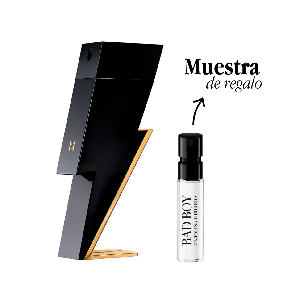 CAROLINA HERRERA - Perfume Hombre Bad Boy 100 EDTMl Carolina Herrera