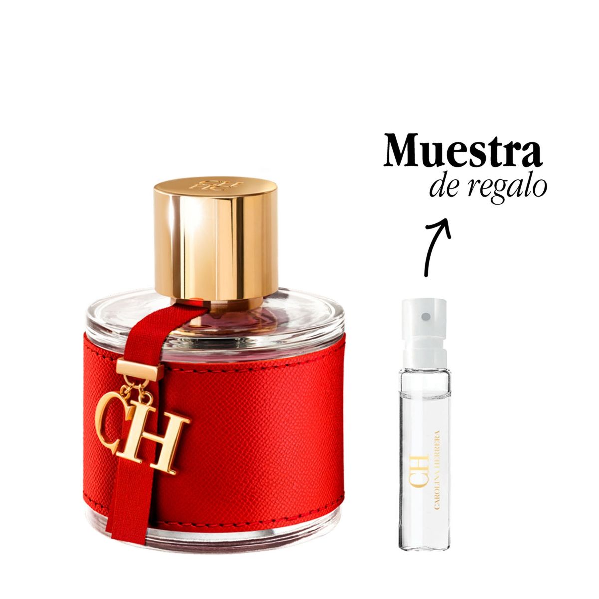 CAROLINA HERRERA - Compra y Prueba Carolina Herrera CH EDT 100 ML Mujer + Muestra 1,5 ML