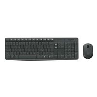 Combo Teclado y Mouse Inalambrico MK235 USB 1000dpi