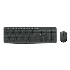 LOGITECH - Combo Teclado y Mouse Inalambrico MK235 USB 1000dpi