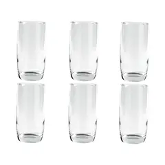 GENERICO - Set de 6 Vasos Altos 445cc Monterrey Para ocasiones y fiesta
