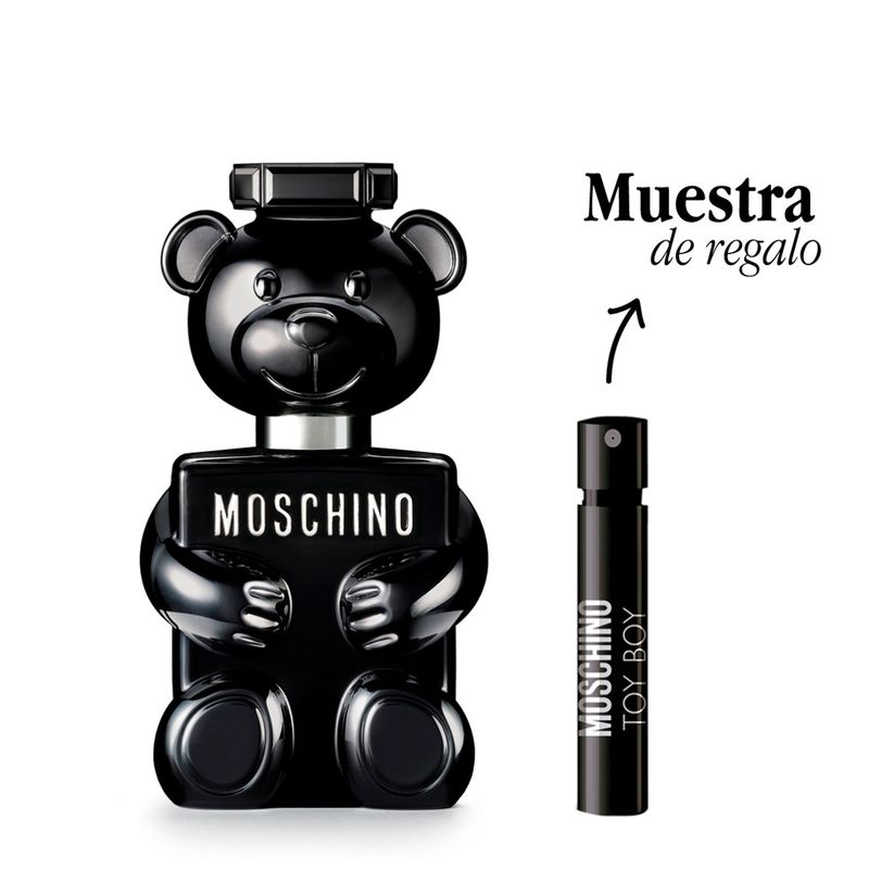 MOSCHINO - Compra y Prueba MOSCHINO TOY BOY EDP 100 ML + Muestra 1 ML