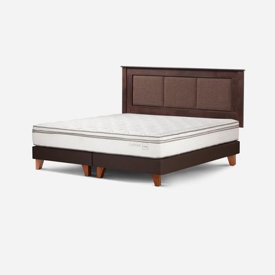 Imagen 2 del producto Cama Europea Classique+ 2 Plazas BD + Respaldo Rachel