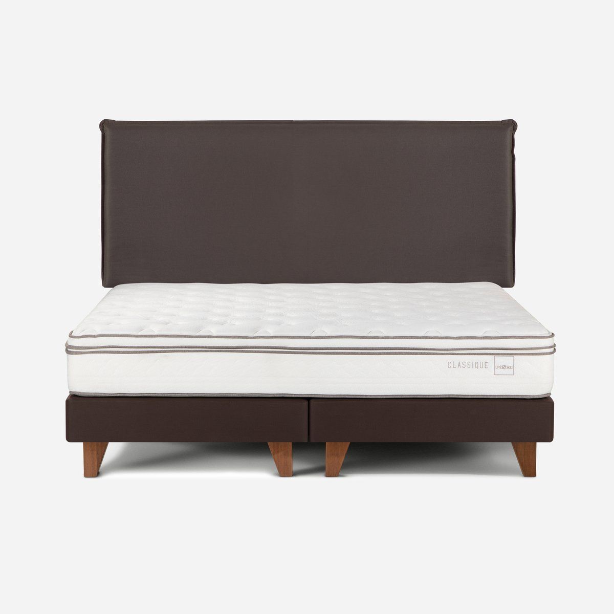 ROSEN - Cama Europea Rosen Classique+ King + Respaldo Maurice