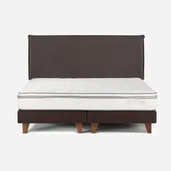 ROSEN - Cama Europea Classique+ 2 Plazas + Respaldo Maurice