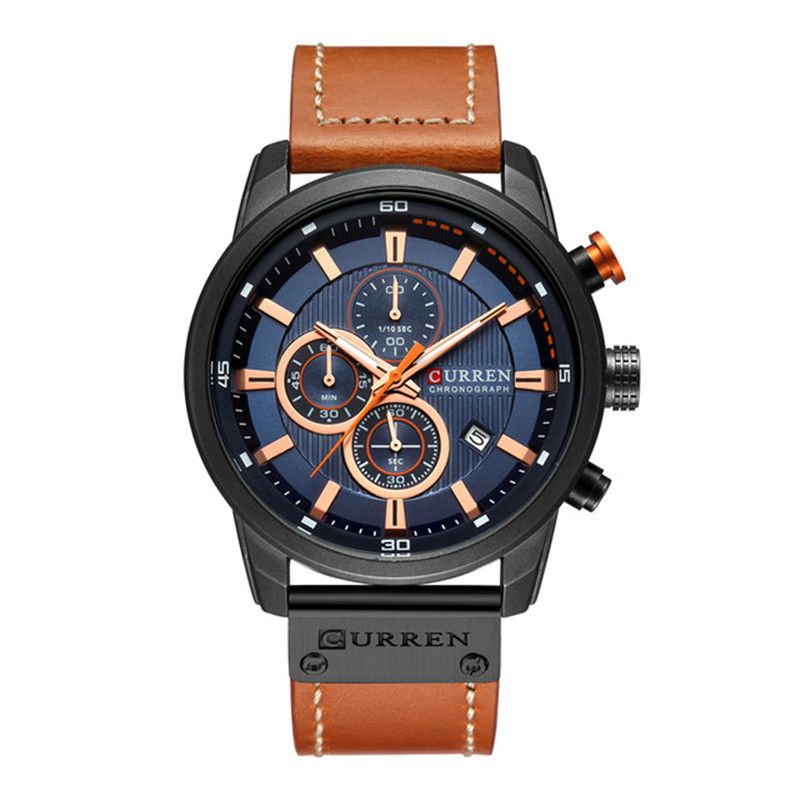 CURREN - Reloj de cuarzo  para hombres