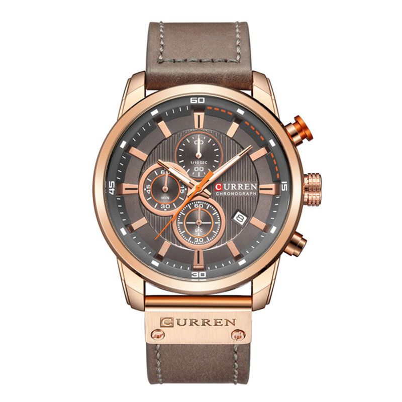 CURREN - Reloj de cuarzo  para hombres
