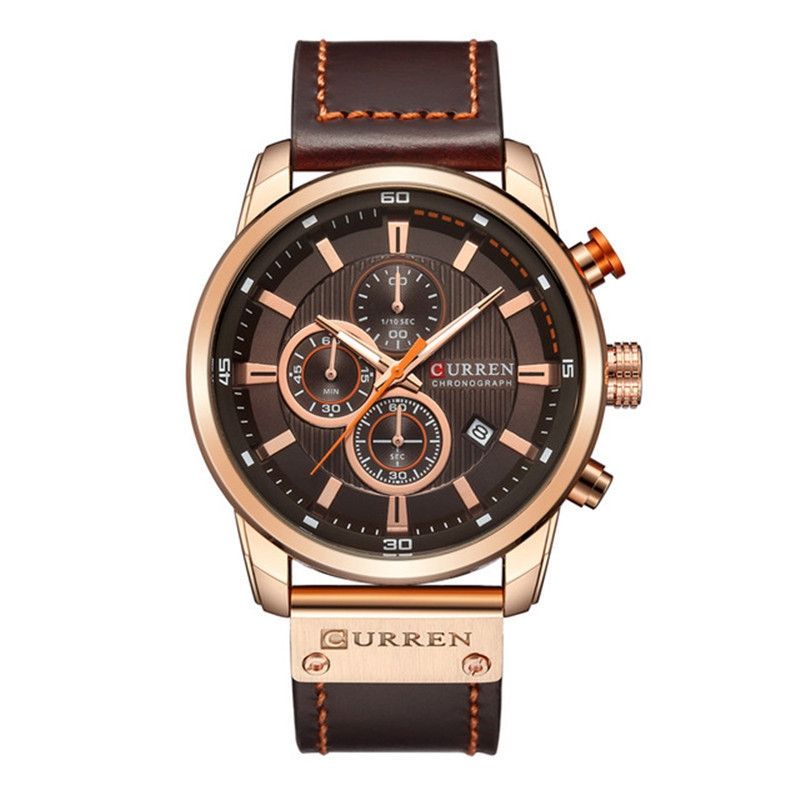CURREN - Reloj de cuarzo  para hombres