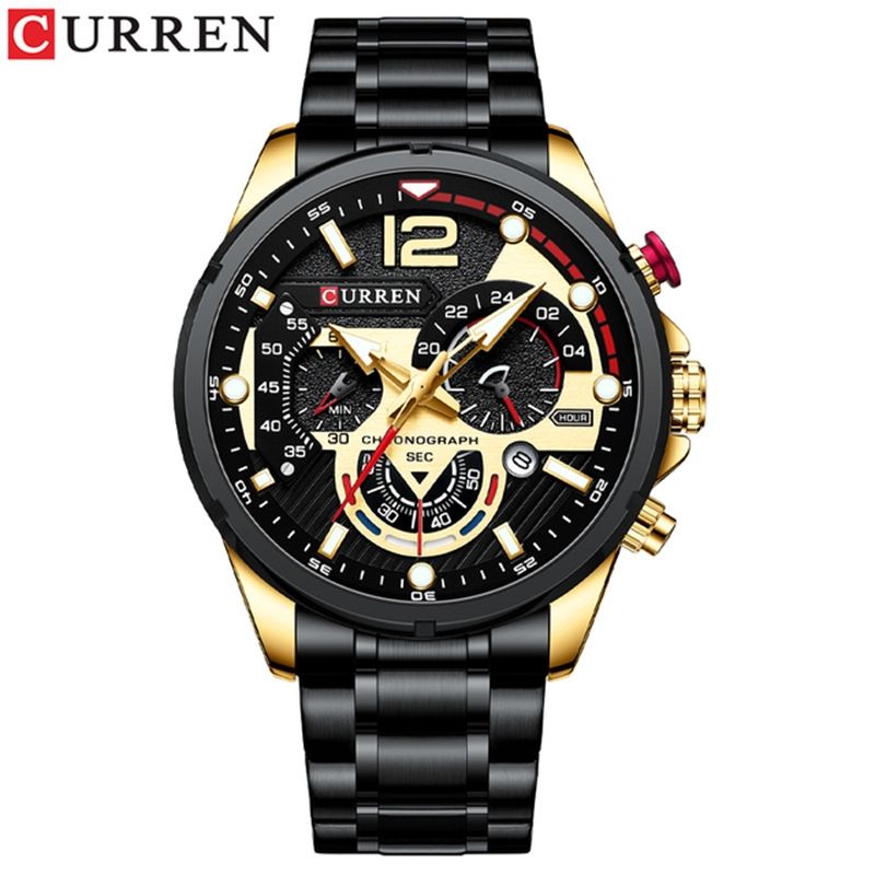 CURREN - Reloj de cuarzo  para hombres