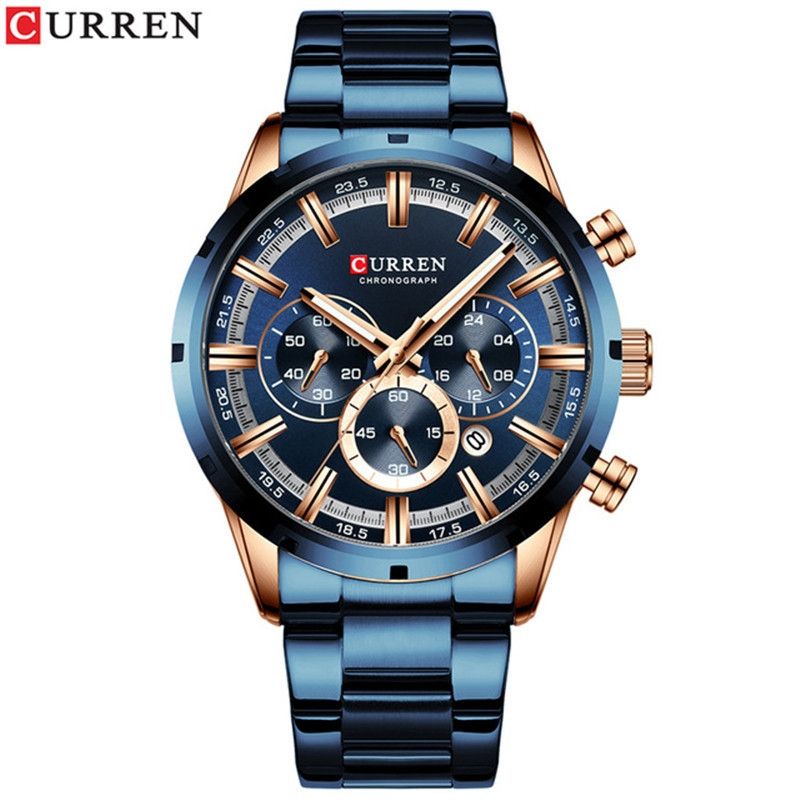 CURREN - Reloj de cuarzo  para hombres
