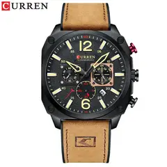 CURREN - Reloj de cuarzo para hombres