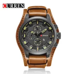 CURREN - Reloj de cuarzo para hombres
