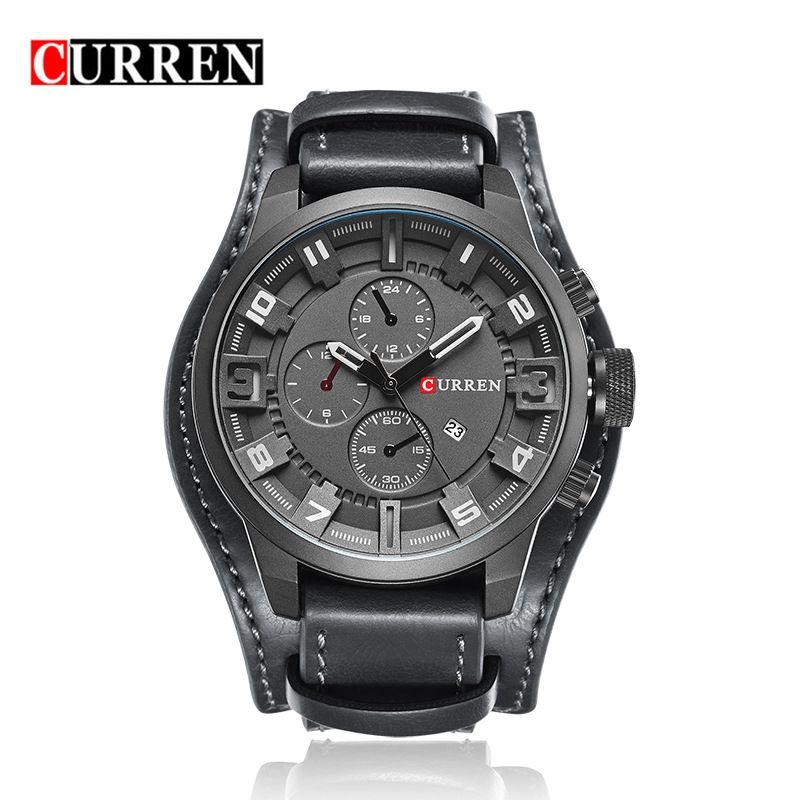 CURREN - Reloj de cuarzo  para hombres
