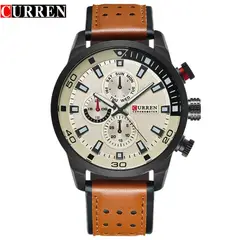 CURREN - Reloj de cuarzo para hombres
