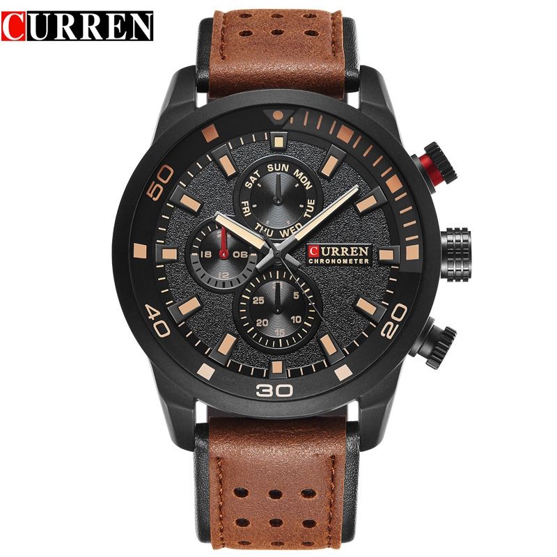 CURREN - Reloj de cuarzo  para hombres