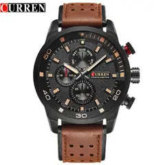 CURREN - Reloj de cuarzo para hombres