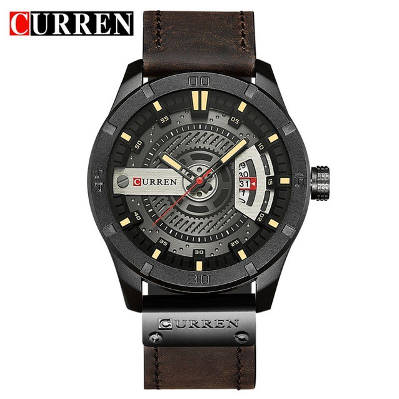 CURREN - Reloj de cuarzo  para hombres