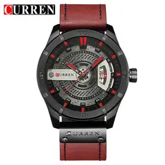 CURREN - Reloj de cuarzo para hombres