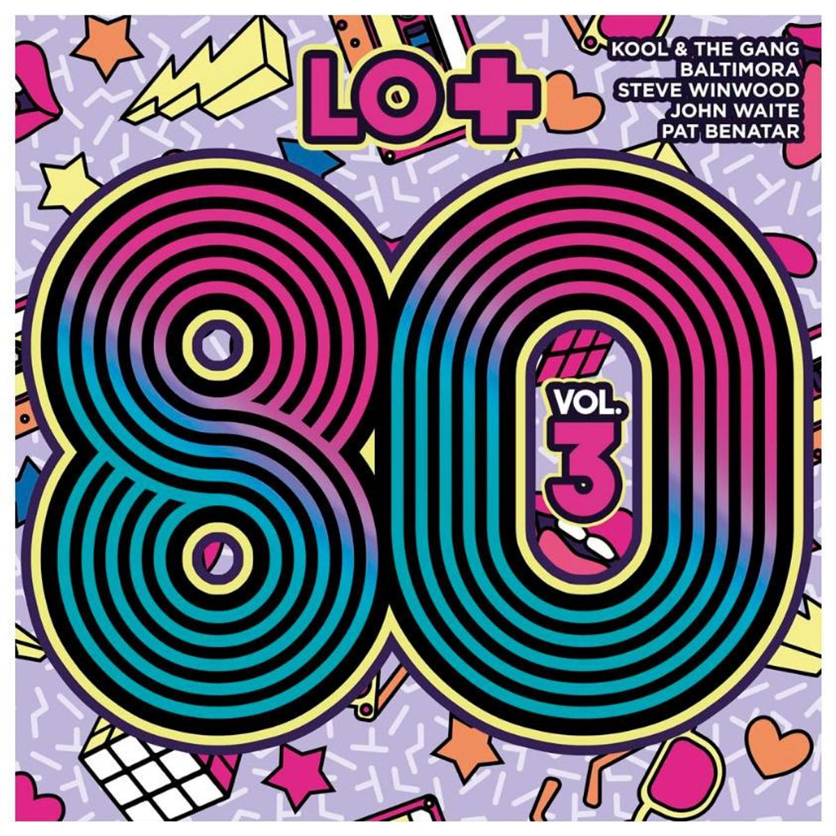 HITWAY MUSIC - LO + 80: VOL.3 - VARIOS ARTISTAS - VINILO HITWAY MUSIC