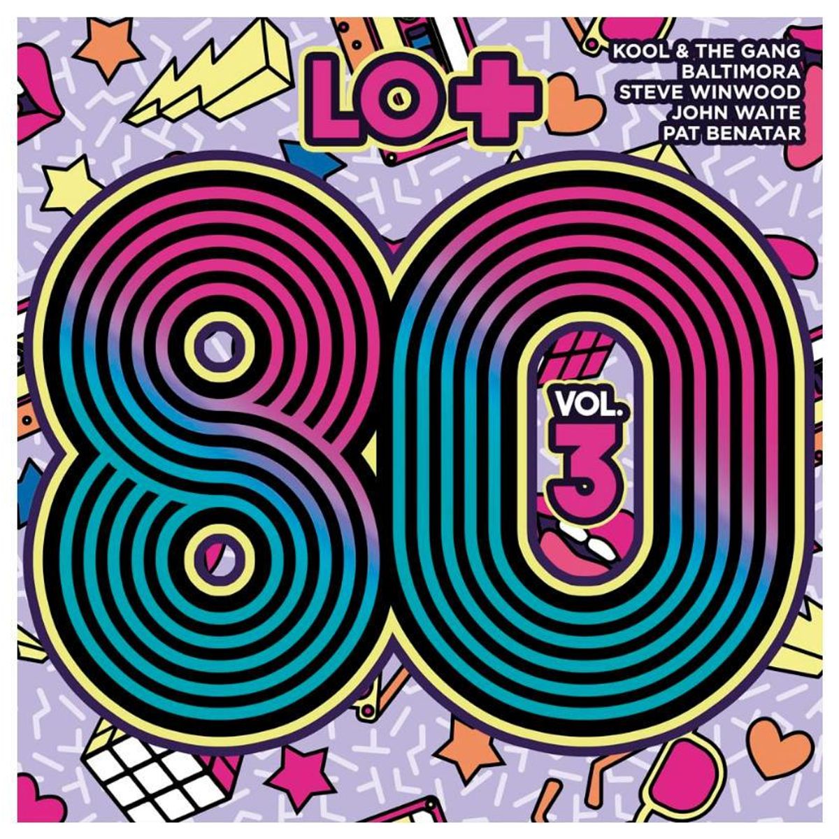 HITWAY MUSIC - LO + 80: VOL.3 - VARIOS ARTISTAS - VINILO HITWAY MUSIC