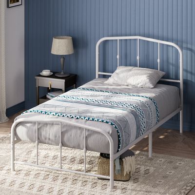 Imagen 2 del producto Base de cama metal HEIDI 1.5 plazas long 105x200x30cm