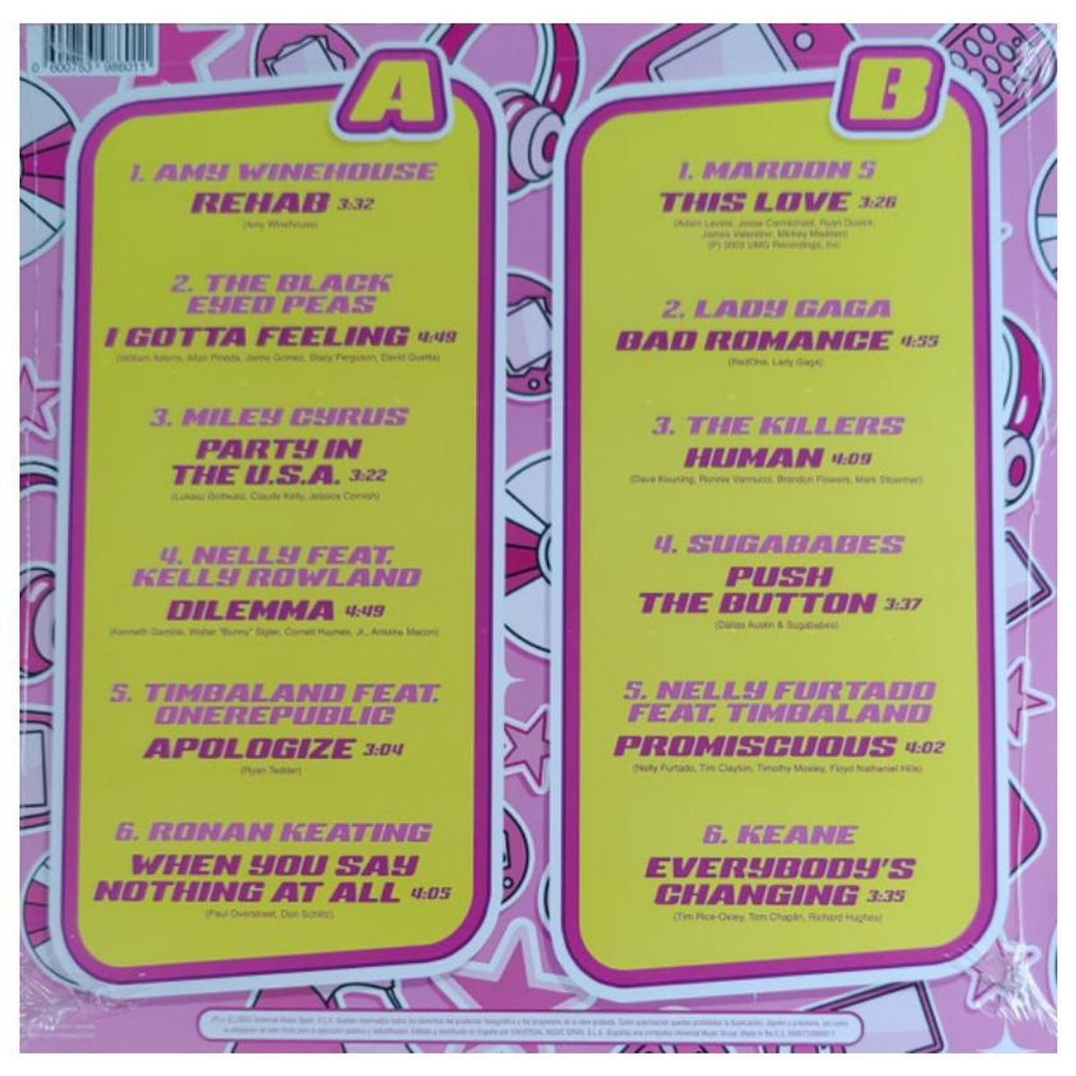 HITWAY MUSIC - LO + 2000 - VARIOS ARTISTAS - VINILO HITWAY MUSIC